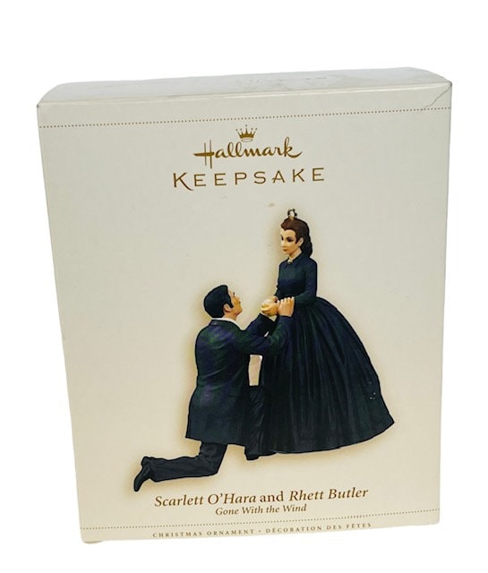 Gone With the Wind Hallmark Ornament Scarlett O'hara Rhett Butler