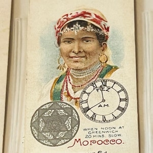 Wills Time Money Sigaret Tabak Trading Card 1908 WD Bristol HO Marokko Fez