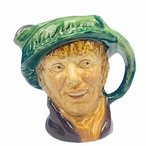 Royal Doulton toby mug cup jug bust figurine Limited England vtg mcm Harriet Arriet