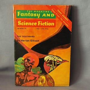 Vintage Science Fiction Fantasy Paperback Book Magazine Sci Fi Space 1973 Amoeba