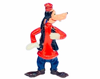 LOUIS MARX DISNEYKINS 1960vintage Walt Disney tinykins miniatuur plastic figuur speelgoed collectible Goofy