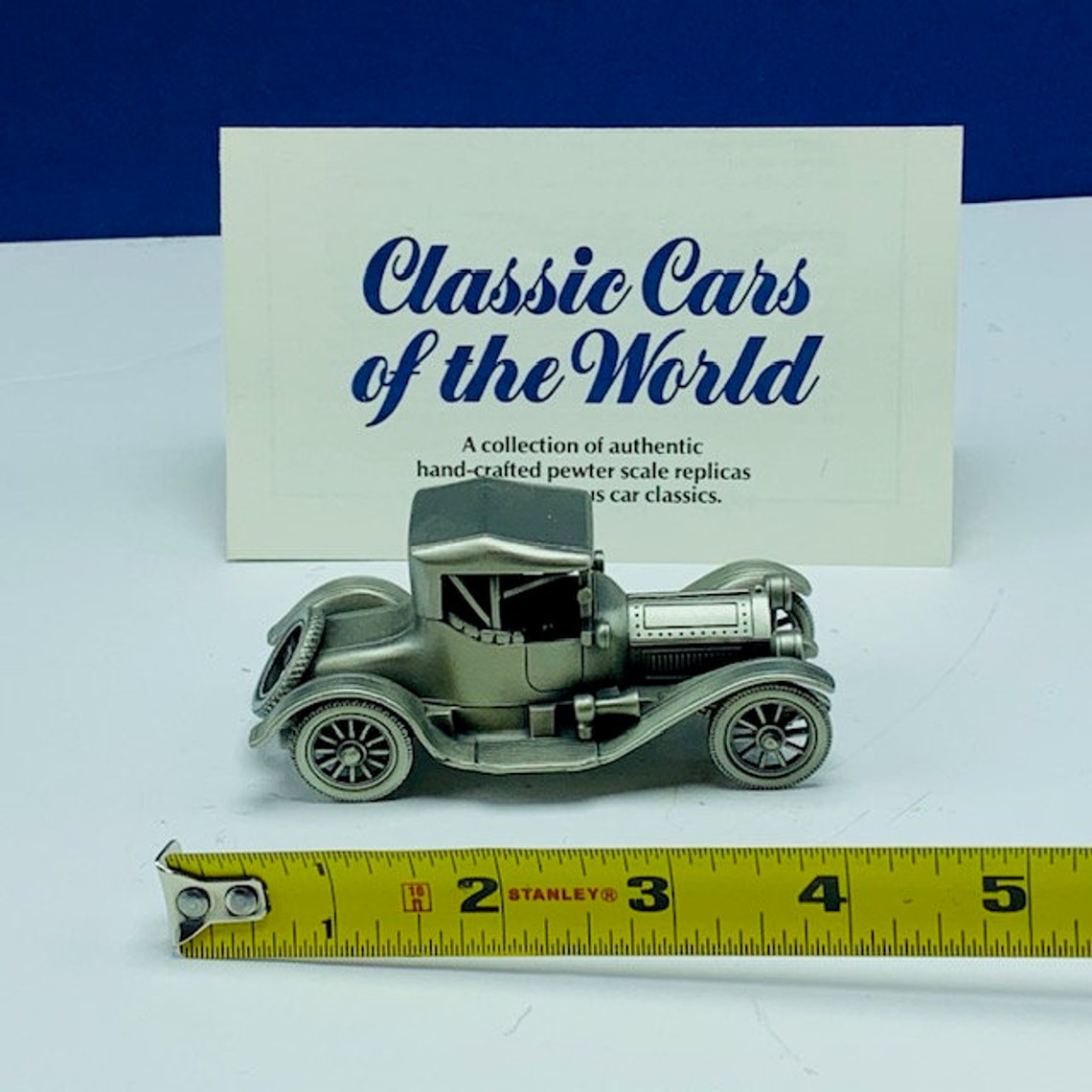 PEWTER CLASSIC CARS Danbury Mint vintage world automobile Etsy
