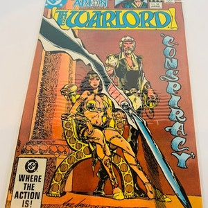 VINTAGE COMIC BOOK 1982 Dc collectible bronze age The Warlord #56 April conspiracy Arion conan AC3