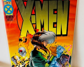 X-Men #1 Comic-Buch Marvel Vtg 1995 The Astonishing Age Apocalypse Deluxe Juni AC4
