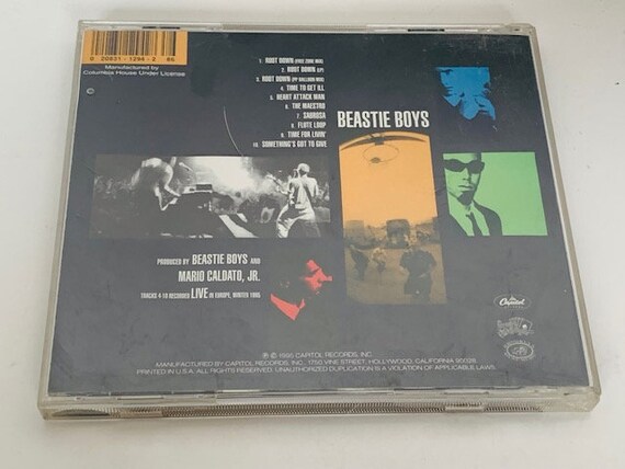 Beastie Boys Root Down CD Vintage Music Memorabilia Hip Hop Beastie Boys Root Down CD Vintage Music Memorabilia Hip Hop