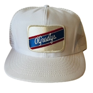 O&#39;Gradys hat cap snapback trucker mesh USA vtg Ogradys manufacturing Funkap