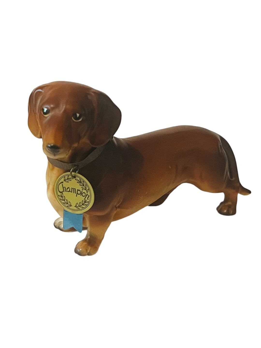 Dachshund Lefton Champion Weiner Basset Hound Figurine Beagle Dog Puppy