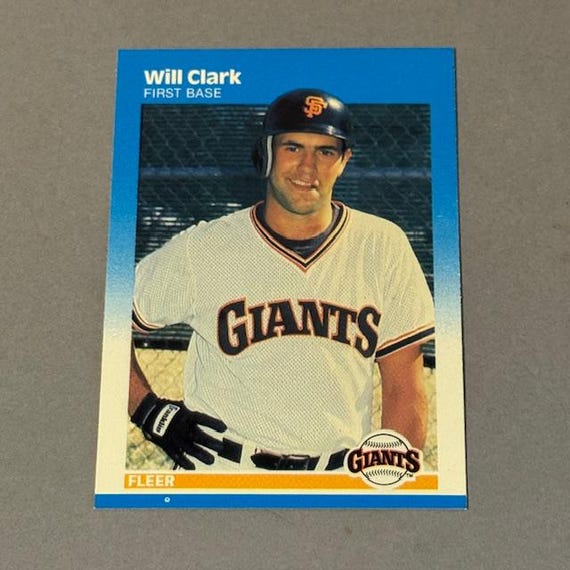 ヴィンテージ ウィル・クラーク ルーキーカード RC 1987 Fleer #269 