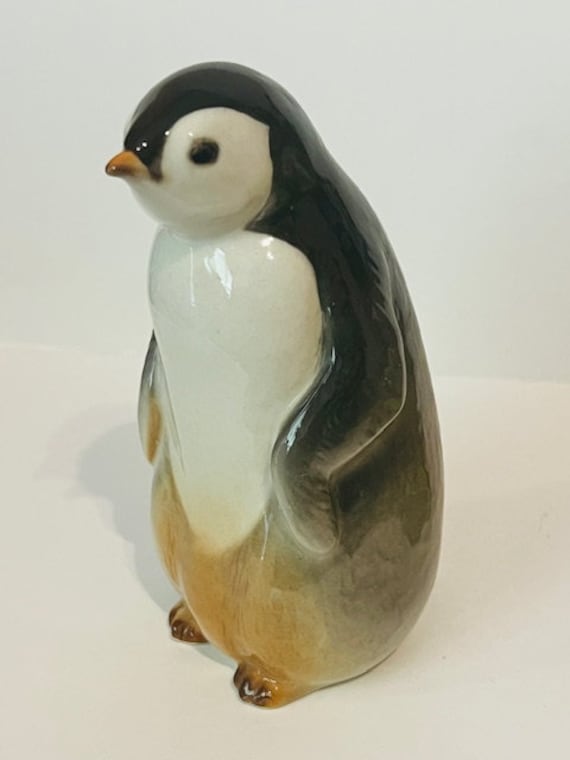 ロモノーソフ フィギュリン ペンギン Lomonosov ヴィンテージ雑貨 1C