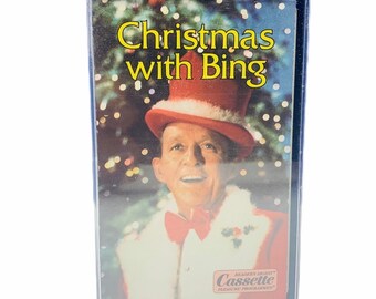 Cassette tape music song album hit vtg vintage pop rock roll classical religious Christmas holiday Bing Crosby with readers digest