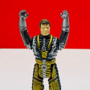 MASK KENNER TOYS M.A.S.K. vintage action figure retro vtg vehicle driver Meteor Ace Riker Ryker silver gold