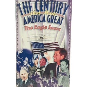 The Century Made America VHS Tape vtg NEUESSealed Eagle Soars John Kennedy JFK 1996