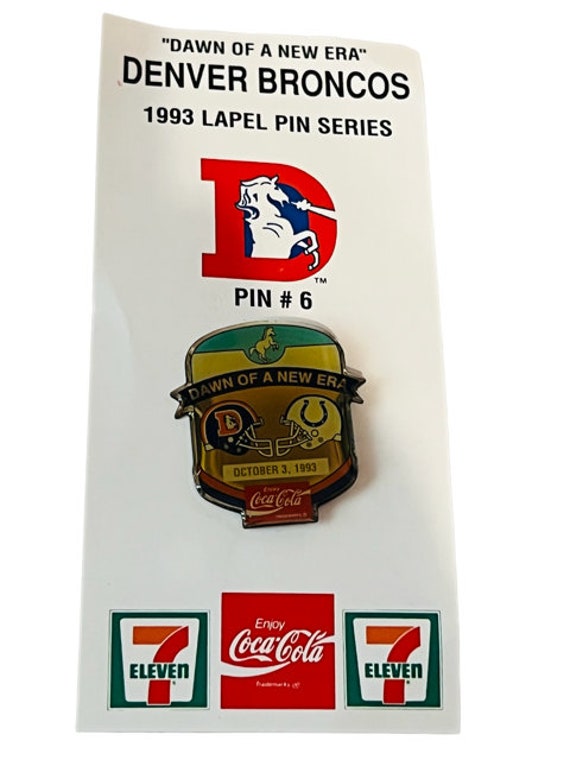 Denver Broncos Pinback Vtg Coke Button Pin Elway Coca Cola Lapel Dawn Era  Colts - Etsy