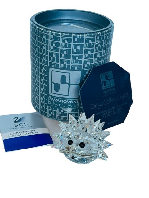 Swarovski crystal figurines fish - Etsy 日本