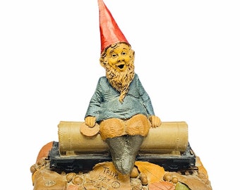 トム クラーク フィギュア ヴィンテージ 彫刻 署名入り ケアン コイン