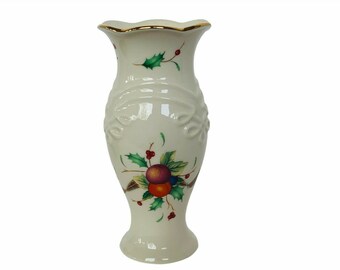 Lenox Vase Figur Dimension Collection Urlaub Tartan Miniatur Weihnachten vtg