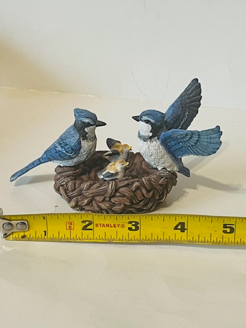 Bradford Exchange Bluebird Figurine Blue Bird Vtg Jay Holiday Tweets ...