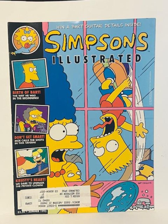 サムソン1992年 11冊セット The Simpsons Illustrated Magazine Vtg Bart Homer Summer 1992