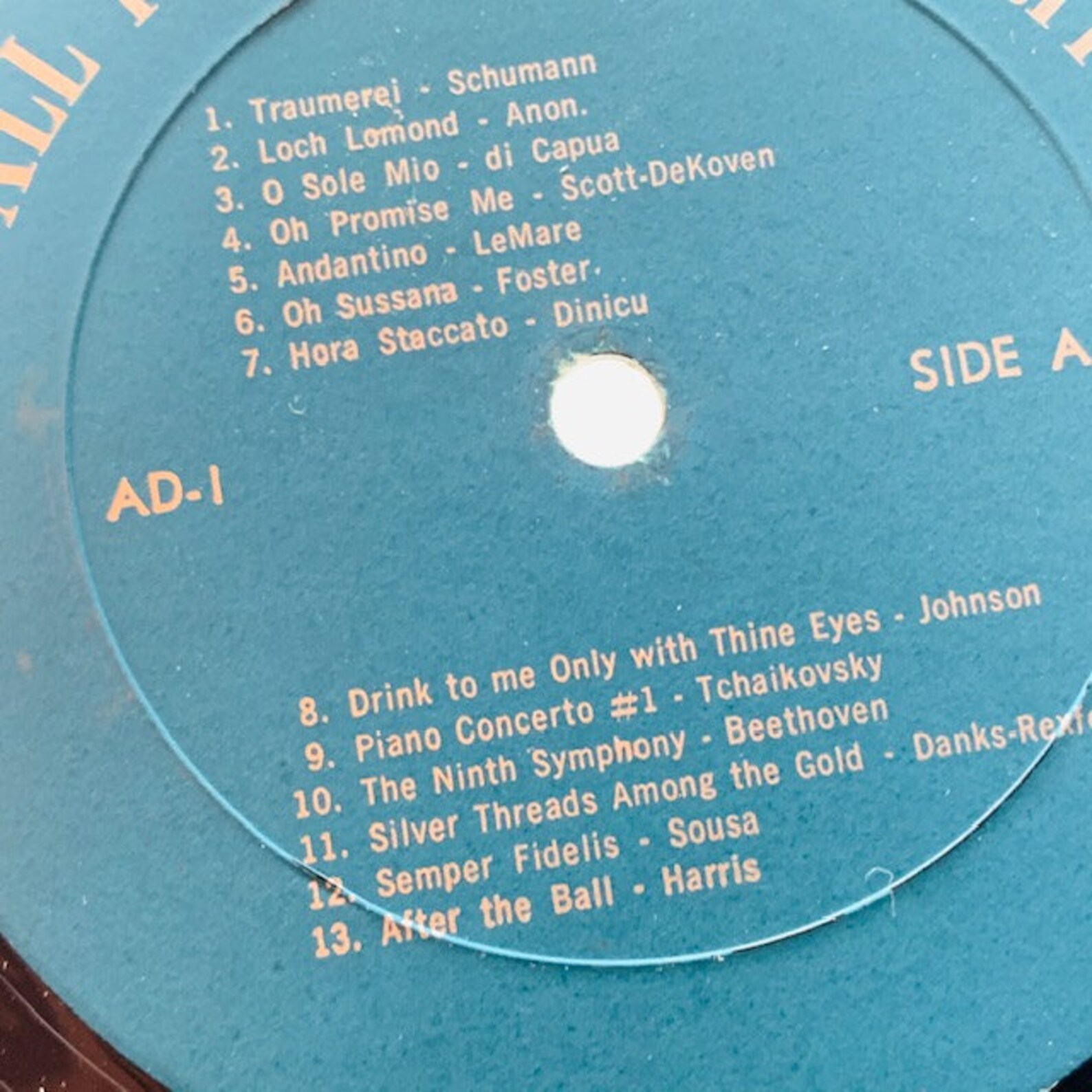 VINYL RECORD VINTAGE 33 Rpm Music Album Lp Vtg With Cover Etsy