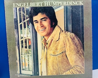 VINYL RECORD VINTAGE 33 rpm music album lp vtg in cover sleeve mcm 12 inch 12" Engelbert Humperdinck