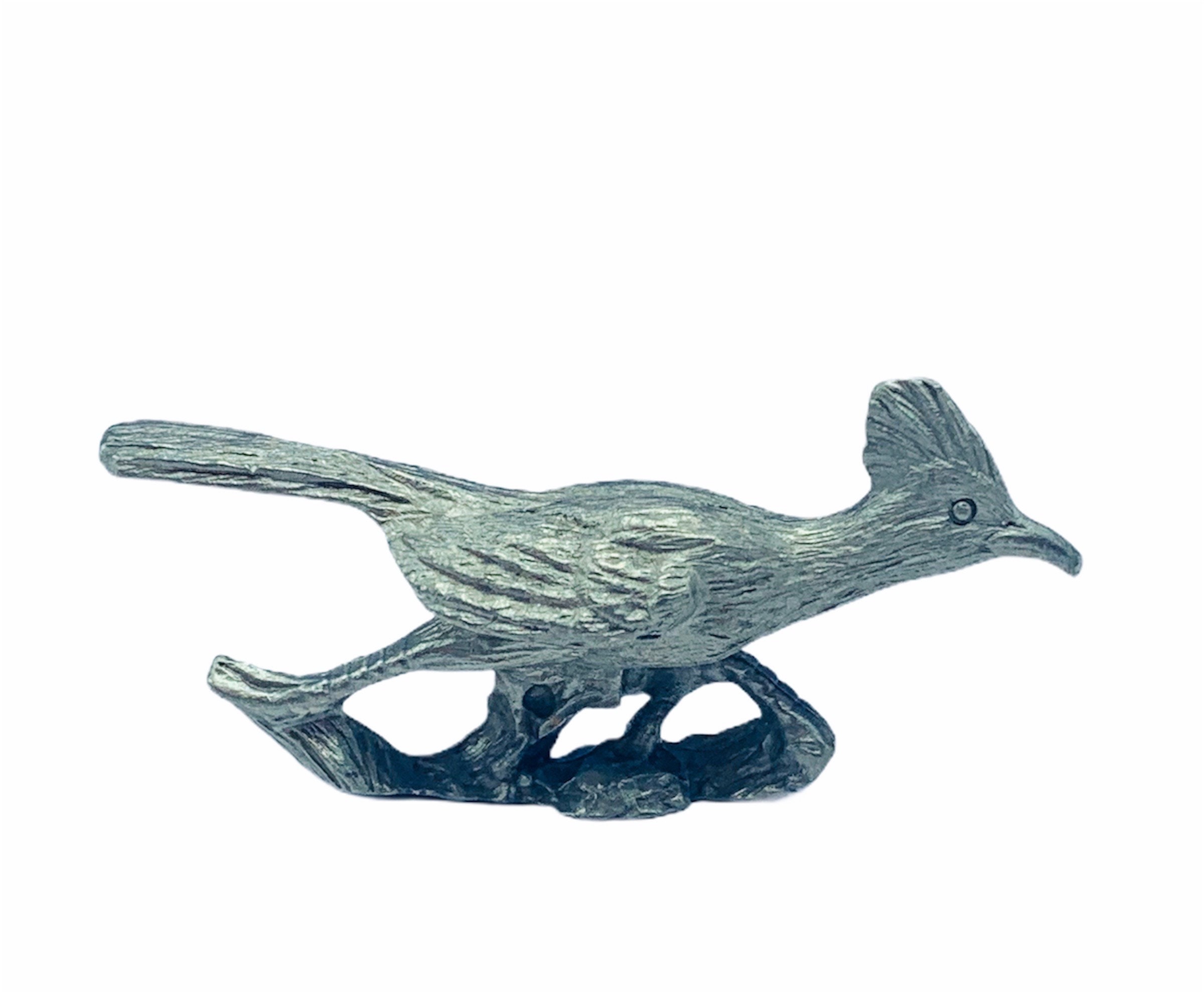 SPOONTIQUES PEWTER FIGURINE bird animal vintage silver metal Etsy