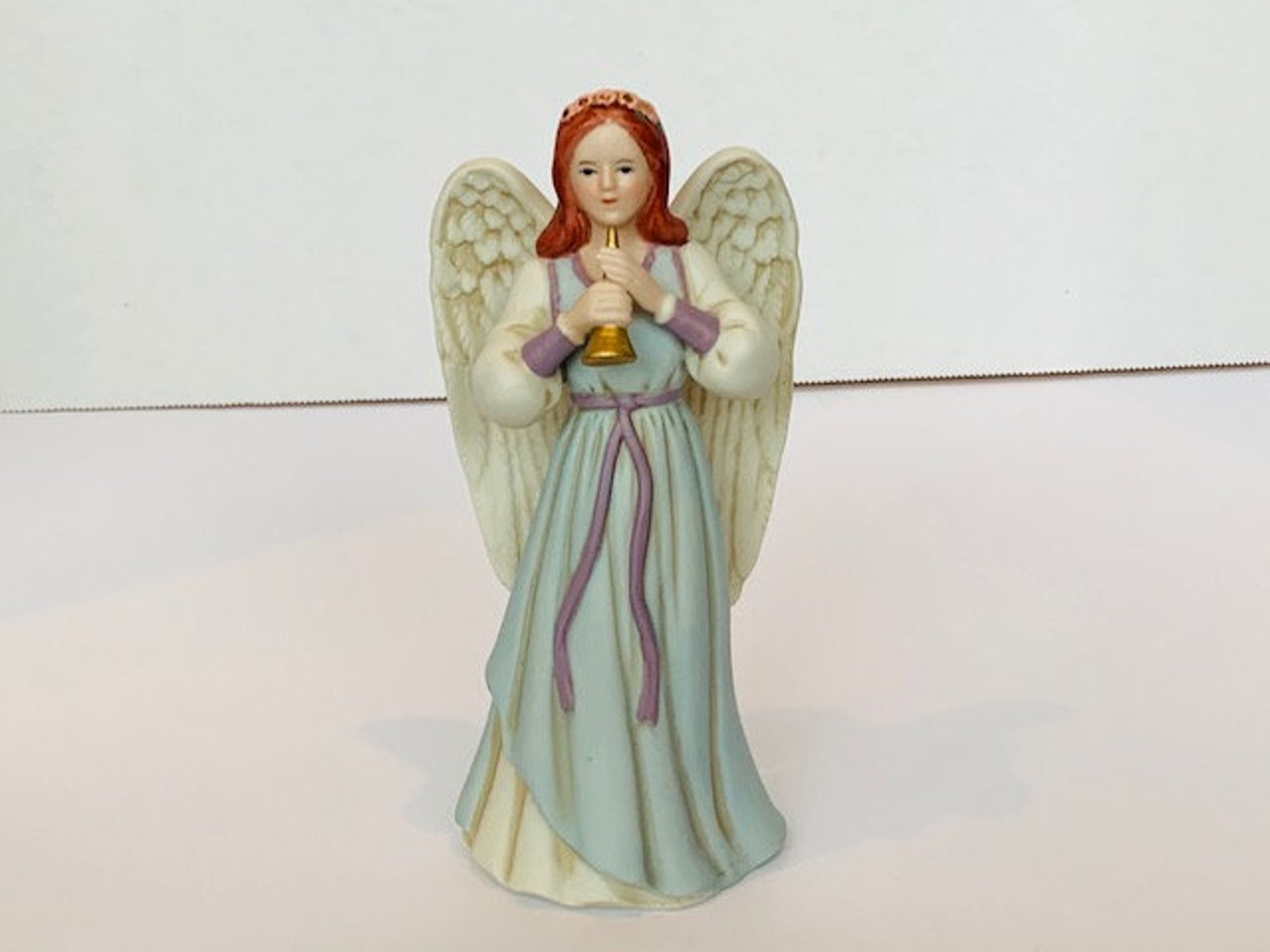 HEAVENLY DUET Porcelain Angel Figurine Vintage Homco Home Etsy