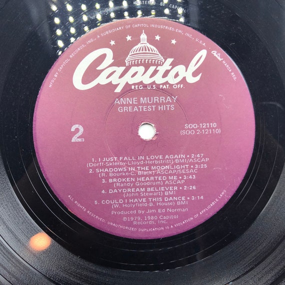 Vinyl Record Vintage 33 Rpm Music Album Lp Vtg Cover Sleeve Etsy Norway