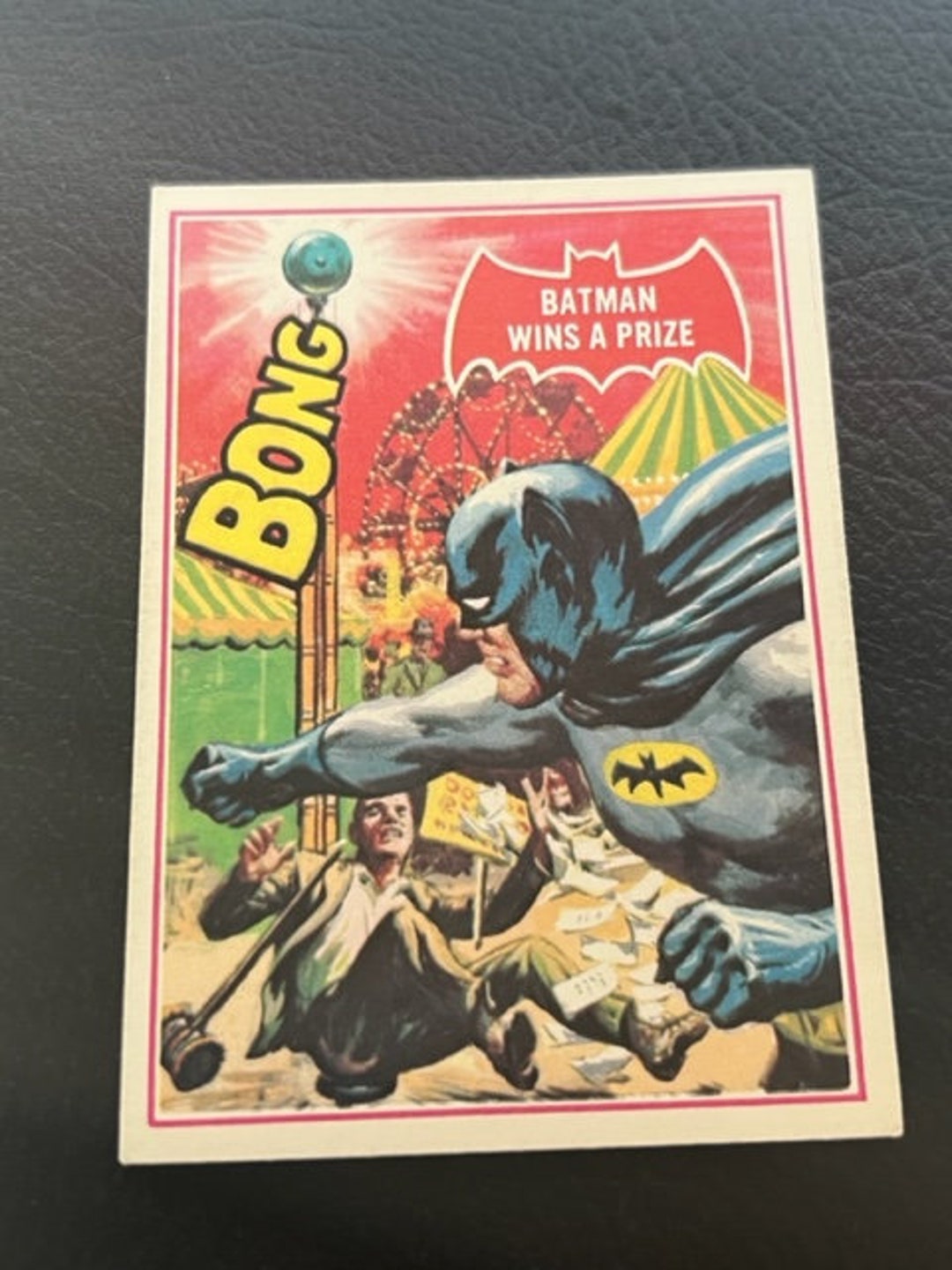 Batman Robin Joker Card 1966 Periodical Topps DC Comics 21A - Etsy Israel