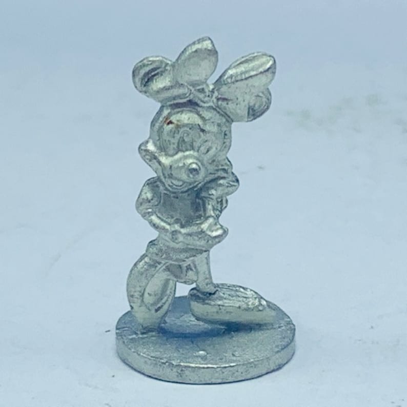 WALT DISNEY PEWTER miniature figurine collectible silver metal Etsy