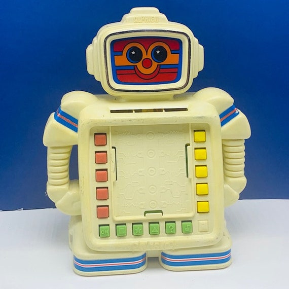 vintage robot toys