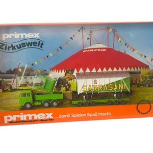 Primex ZirkusweltTrain ミニチュア モデル 機関車 鉄道 中古 ドイツ Sarrasani