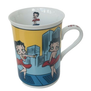 Betty Boop Tasse Tasse Danbury Mint Trinkglas Figur Pudgy Felix Cool Breeze