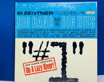 VINYL RECORD VINTAGE 33 rpm álbum de música lp vtg con manga de portada mcm 12 pulgadas 12" Big Band hits Si Zentner orquesta