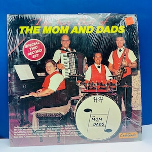 VINYL RECORD VINTAGE 33 rpm music album lp vtg with cover sleeve mcm 12 inch 12" Mom and Dads very best of