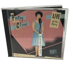 Patsy Cline CD music disc vtg Two 2 compact WSM Grand Ole Opry Live Hits 1988