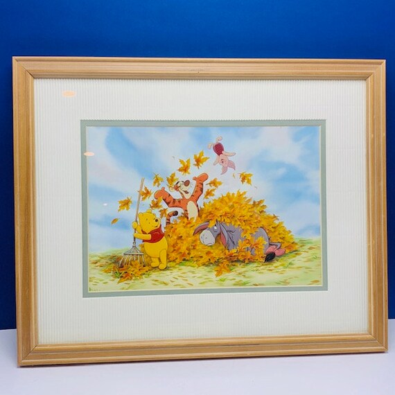 新品★くまのプーさん Winnie the Pooh 油絵風 額縁 新品☆くまのプーさん Winnie the Pooh 油絵風 額縁 18s3065-sub.jpg