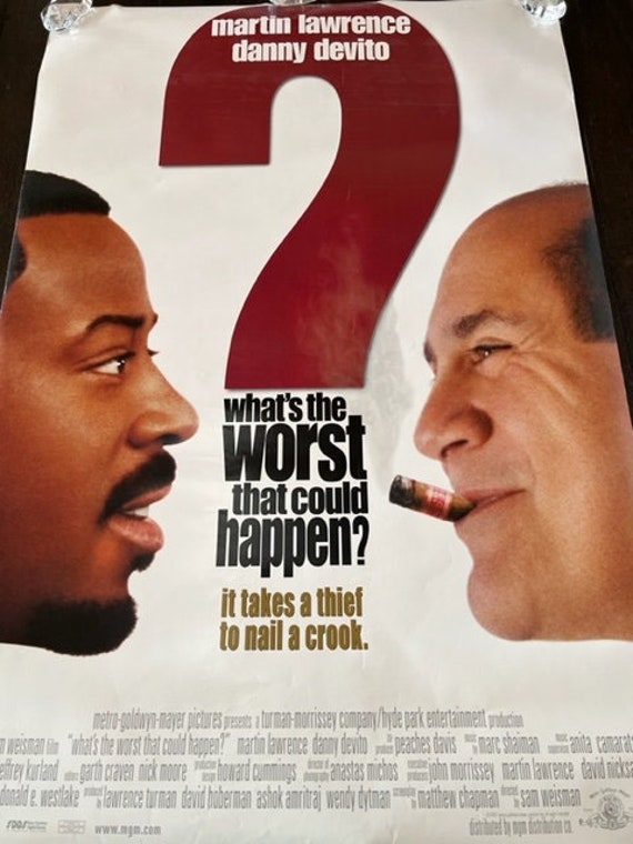 Movie Theater Cinema Poster Lobby Card 1991 Worst Happen Martin Lawrence  Devito