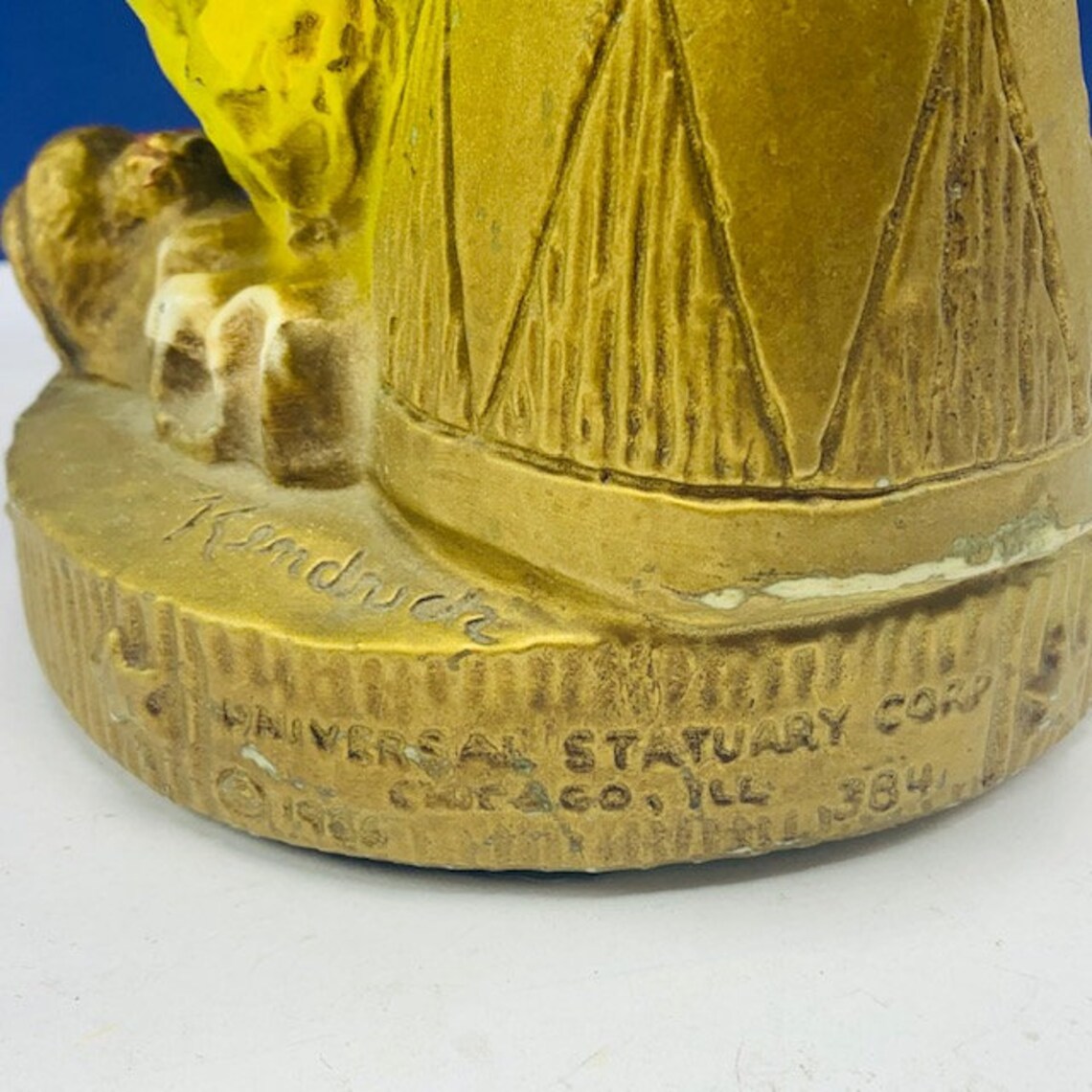 CREEPY CLOWN STATUE 1966 Universal Statuary Chicago Illinois Etsy