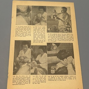 Vintage Print Ad 1939 Advertising 10X6.5 Science Fiction Hair Growth Vitex Cream