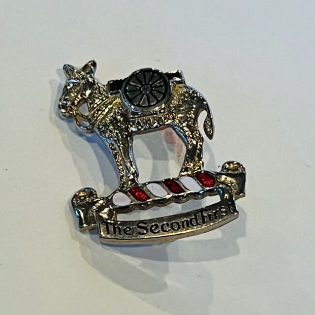 Second First Army Pin Military Pin Vtg Button Insignia Medal Award Pinback Vintage Army Navy ...
