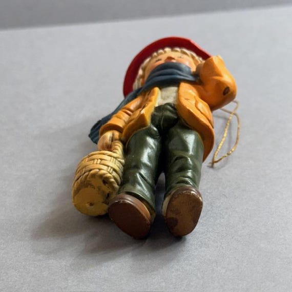 Vintage Anri Ferrandiz Italy Hand Carved Christmas Ornament