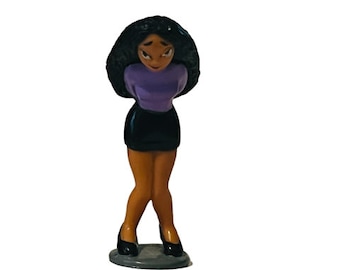 Homies Shop Toy Figure vinyl global lowrider Series 5 latina Mija purple skirt