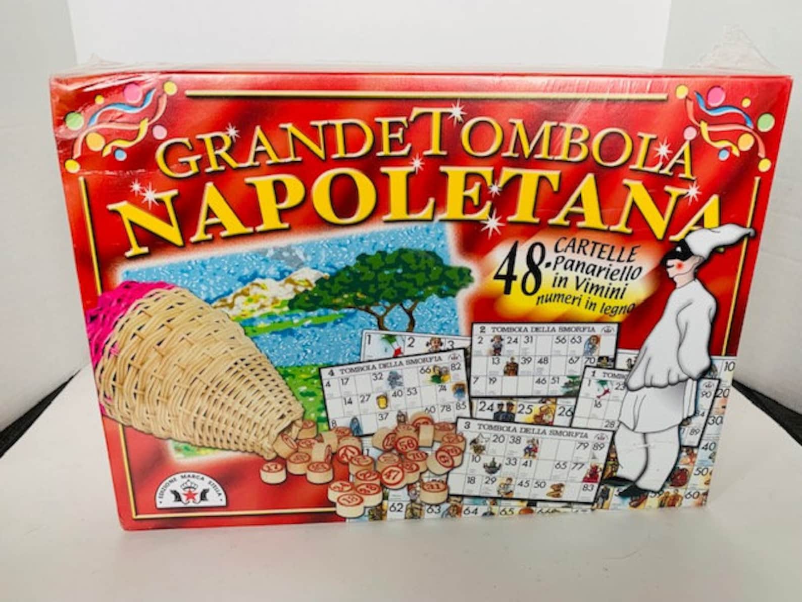 Grande Tómbola Juego de Mesa Napoletana Italia juego de mesa Etsy