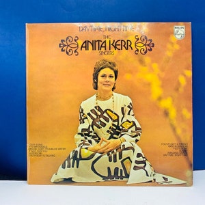 VINYL RECORD VINTAGE 33 rpm music album lp vtg with cover sleeve mcm 12 inch 12" Anita Kerr daytime nighttime