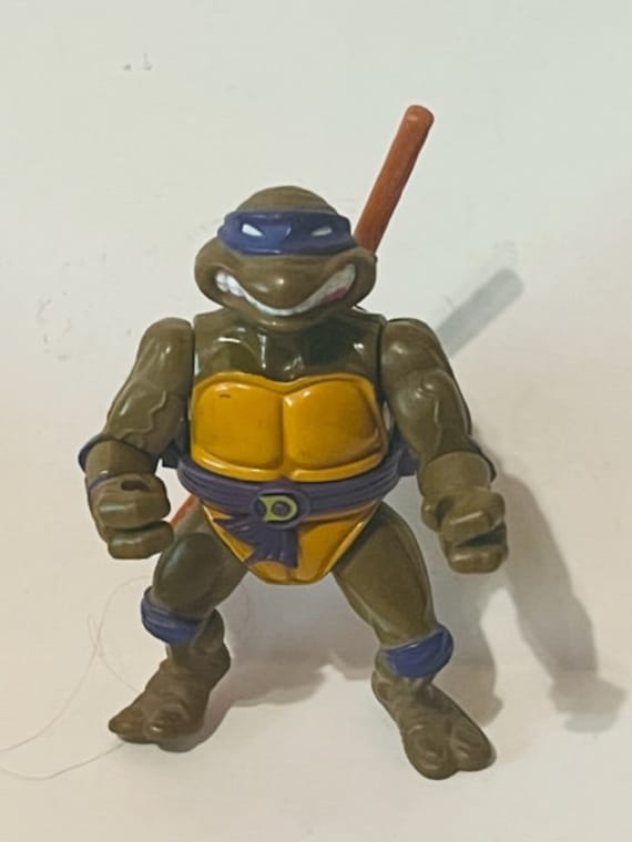 Figurine Foot Soldier TMNT 1993 - Tortues Ninja - Rare Playmates Toys - 5 Cm