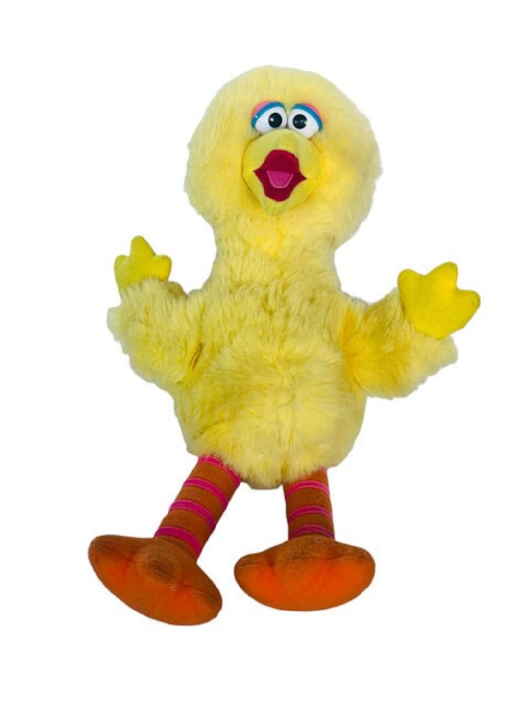 Big Bird Playskool Muppets Plaza Sésamo Peluche Animal de peluche vtg  Juguete Figura 15