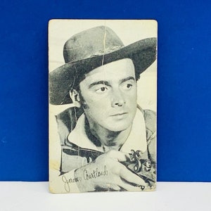 WESTERN COWBOY PRINT vintage film memorabilia papieren lobby kaart efemeriden Jerome Courtland saga Andy Burnett tonka kreupele kreek