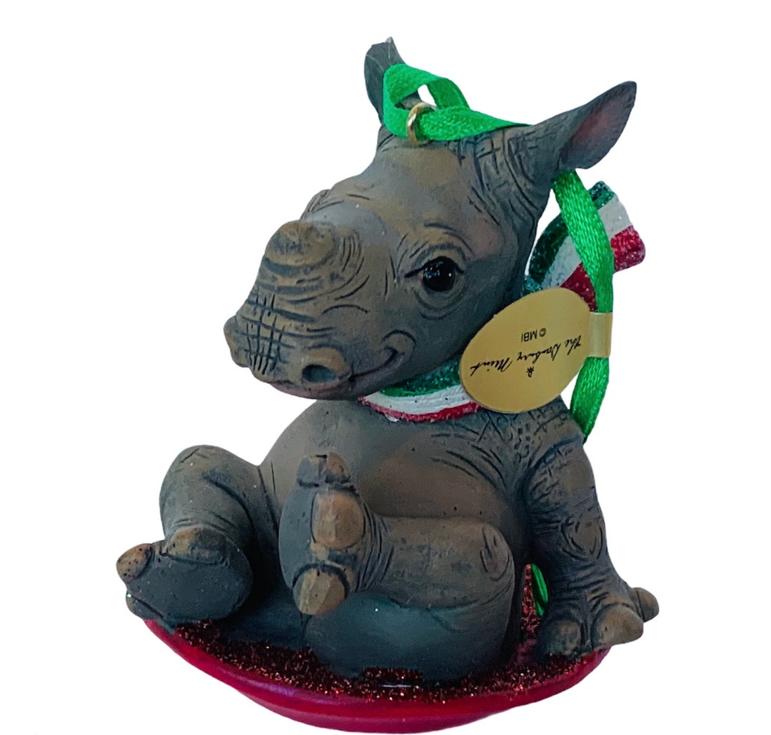 Danbury Mint Baby Animal Christmas Ornament Holiday Etsy