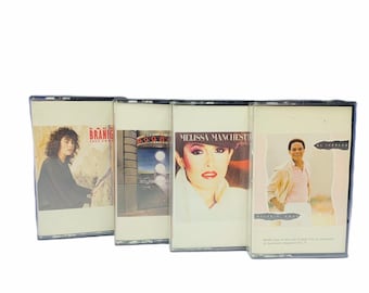Fitas cassete músicas músicas álbuns sucessos vtg set vintage pop rock roll mix dos anos 80 lote 4 Doobie Brothers al jarreau laura branigan Manchester