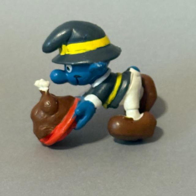 Producer Smurf ~2.1 ミニフィギュア: シュライヒ Mini フィギュア Movie Making Series [2071 131002fnp : SMURFS 2 Micro Figure Starter Pack: Circus Smurf Tent